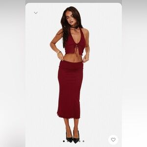 Princess Polly Tami Set - Berry